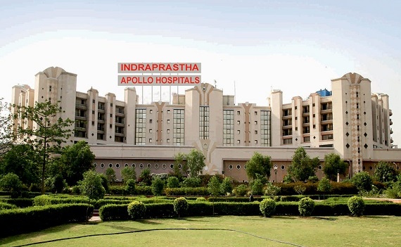 Indraprastha Apollo Medical Centre, New Delhi,Indraprastha Apollo Hospital, NH-19, New Delhi, Delhi 110076